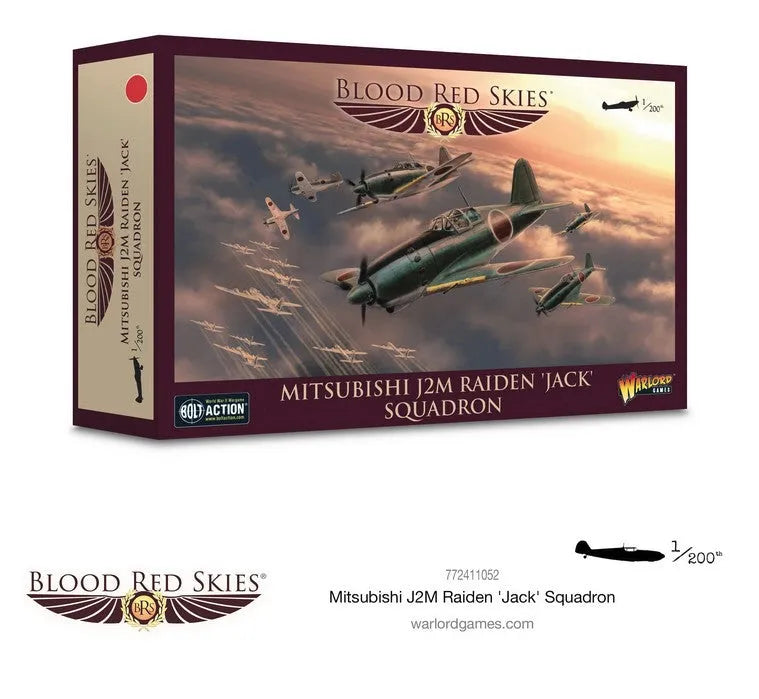 Mitsubishi J2M Raiden 'Jack' Squadron-Warlord Games-Radaddel