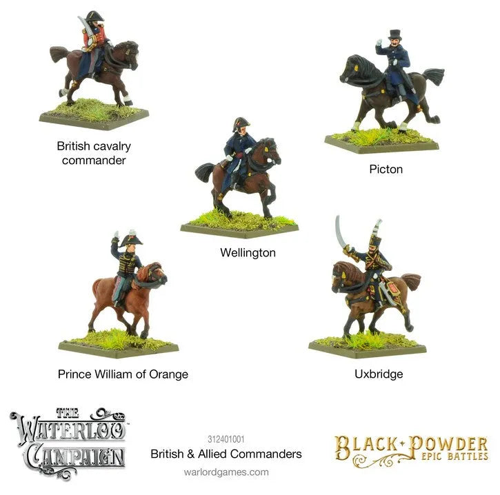 Black Powder Epic Battles: Napoleonic British & Allied Commanders-Warlord Games-Radaddel