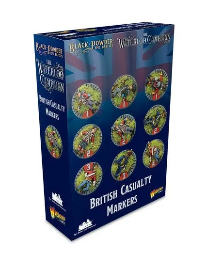 Black Powder Epic Battles: Napoleonic British casualty markers-Warlord Games-Radaddel