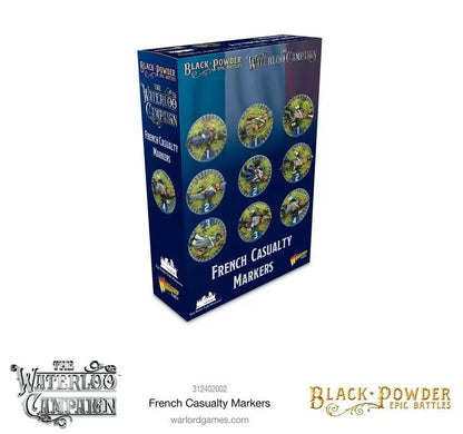 Black Powder Epic Battles: Napoleonic French casualty markers-Warlord Games-Radaddel