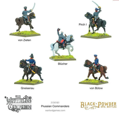 Black Powder Epic Battles: Waterloo - Prussian Commanders-Warlord Games-Radaddel