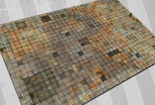 Neoprene Mat the Underhive 44x60'-PWork Wargames-Radaddel