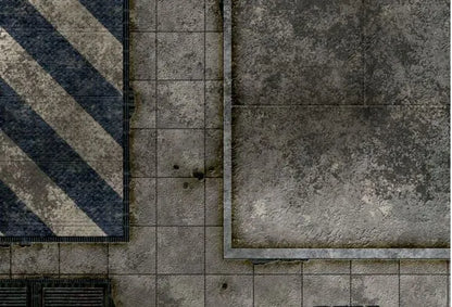 Neoprene Mat Urban Sector 44x60'-PWork Wargames-Radaddel