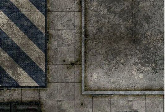 Neoprene Mat Urban Sector 44x60'-PWork Wargames-Radaddel