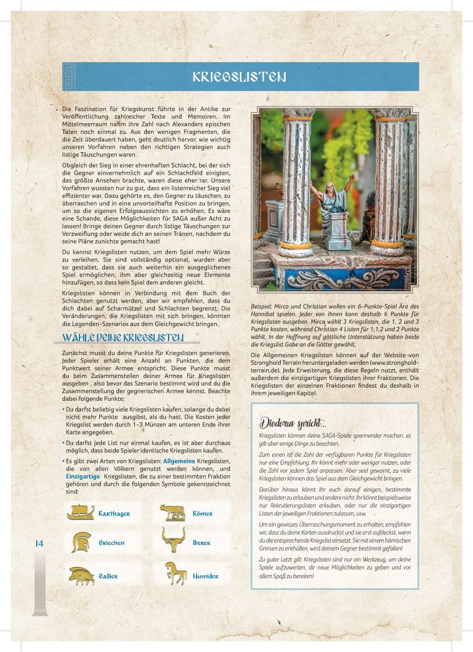 SAGA Ära des Hannibal (deutsch)-Stronghold Terrain-Radaddel