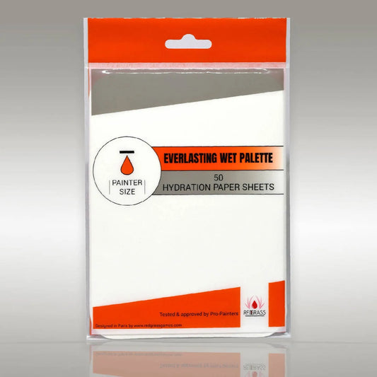 Hydration Paper Sheets (50x) für Painter-Redgrass Gaming-Radaddel