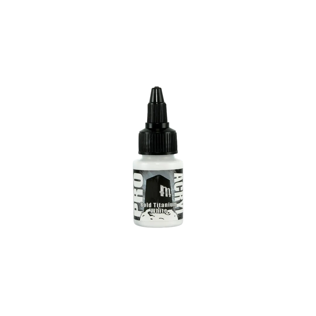 Pro Acryl Bold Titanium White (22ml)-Monument Hobbies-Radaddel