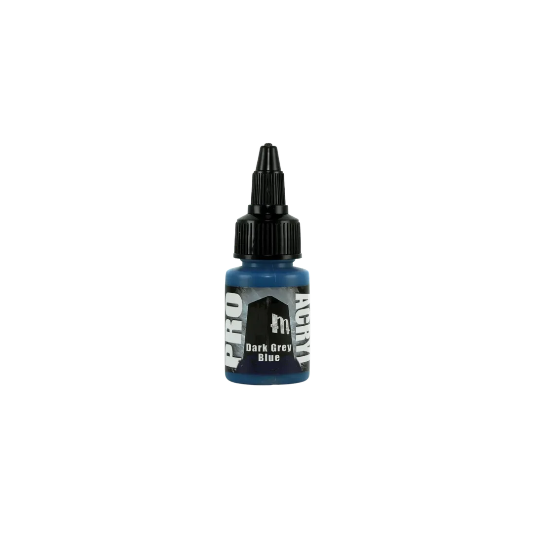 Pro Acryl Dark Grey Blue (22ml)-Monument Hobbies-Radaddel