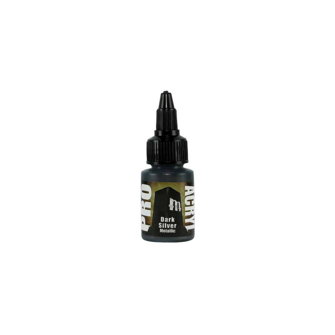 Pro Acryl Dark Silver (22ml)-Monument Hobbies-Radaddel