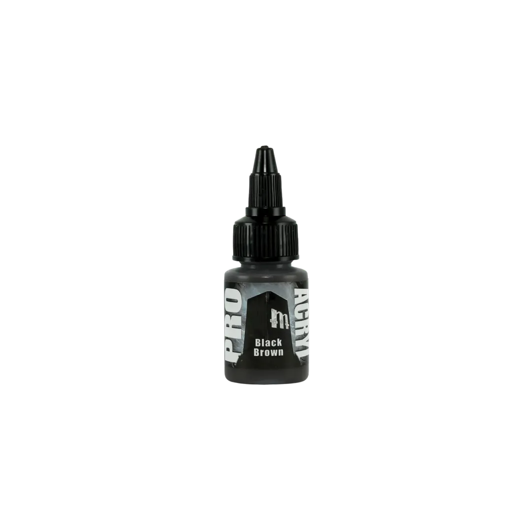 Pro Acryl Black Brown (22ml)-Monument Hobbies-Radaddel