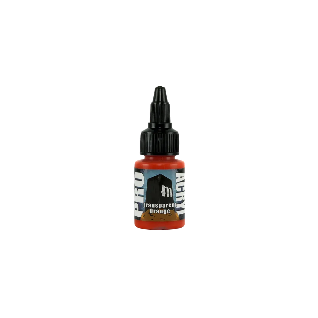 Pro Acryl Transparent Orange (22ml)-Monument Hobbies-Radaddel