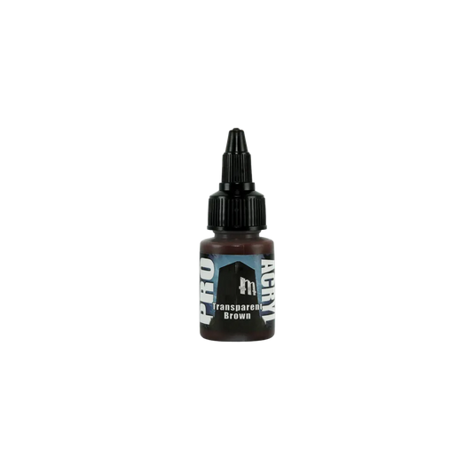 Pro Acryl Transparent Brown (22ml)-Monument Hobbies-Radaddel