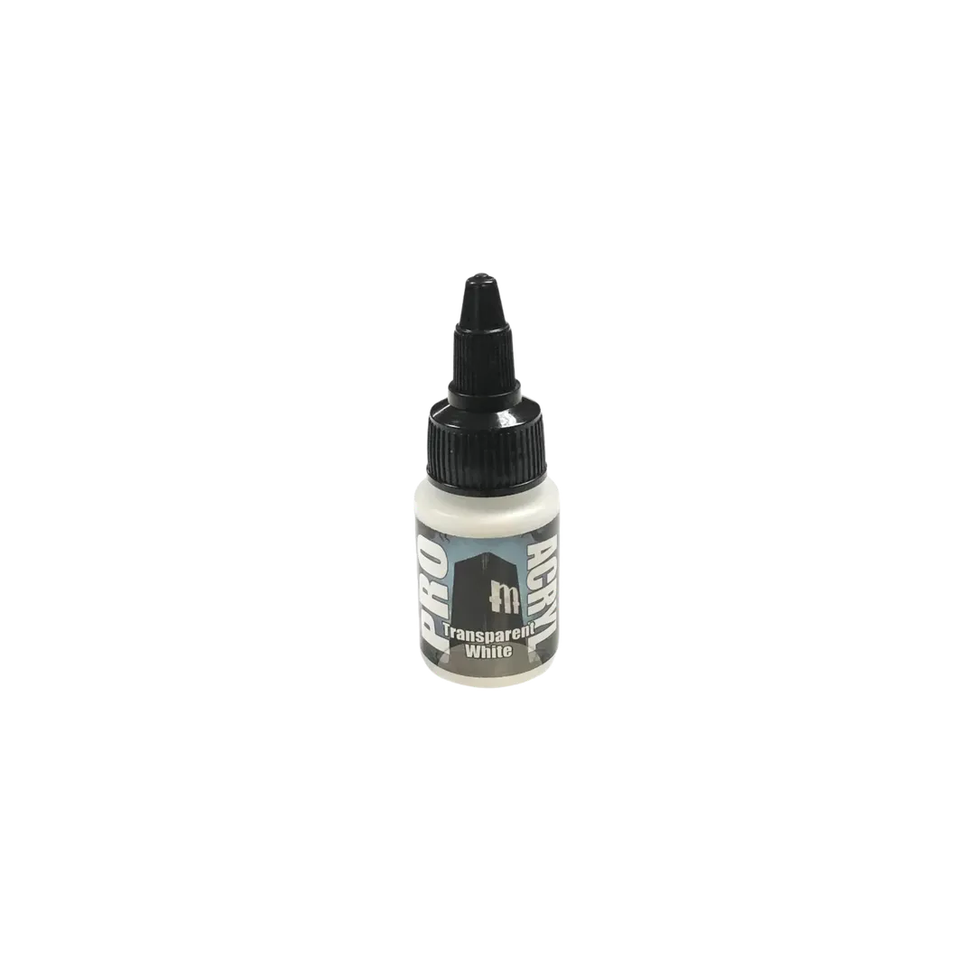 Pro Acryl Transparent White (22ml)-Monument Hobbies-Radaddel
