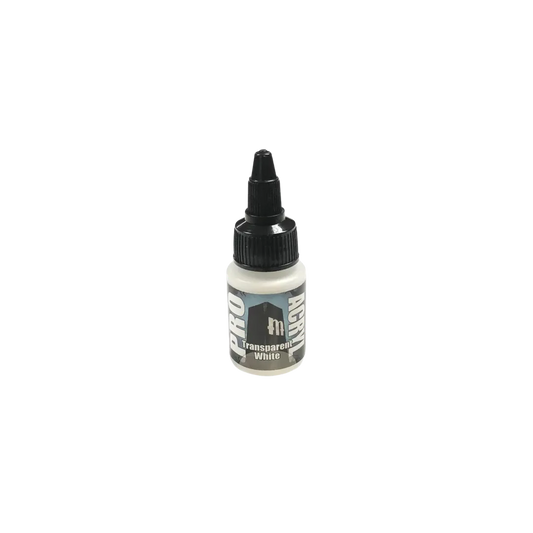 Pro Acryl Transparent White (22ml)-Monument Hobbies-Radaddel