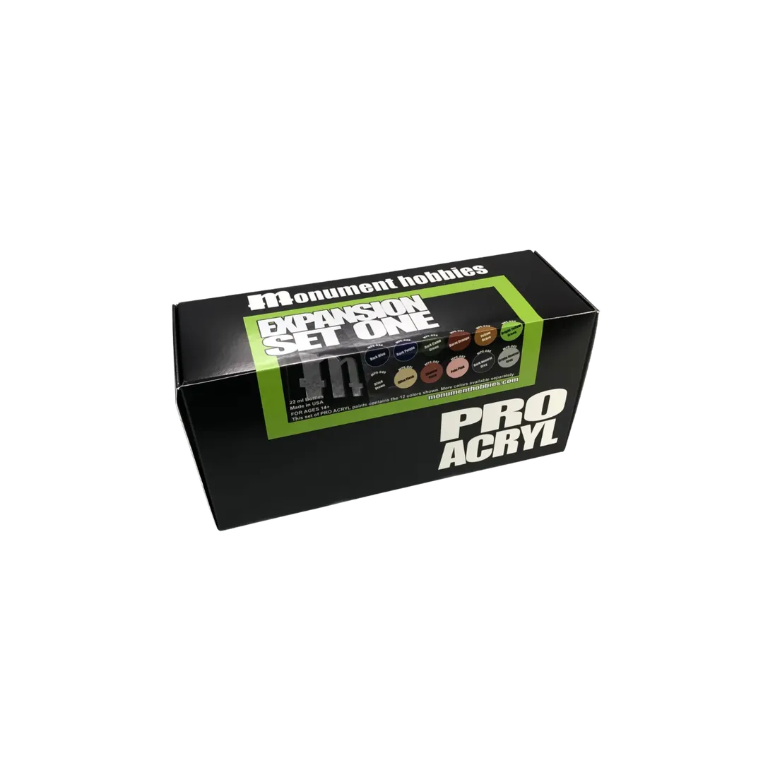Pro Acryl Expansion Set #1 - 2.0 (12x22ml)-Monument Hobbies-Radaddel