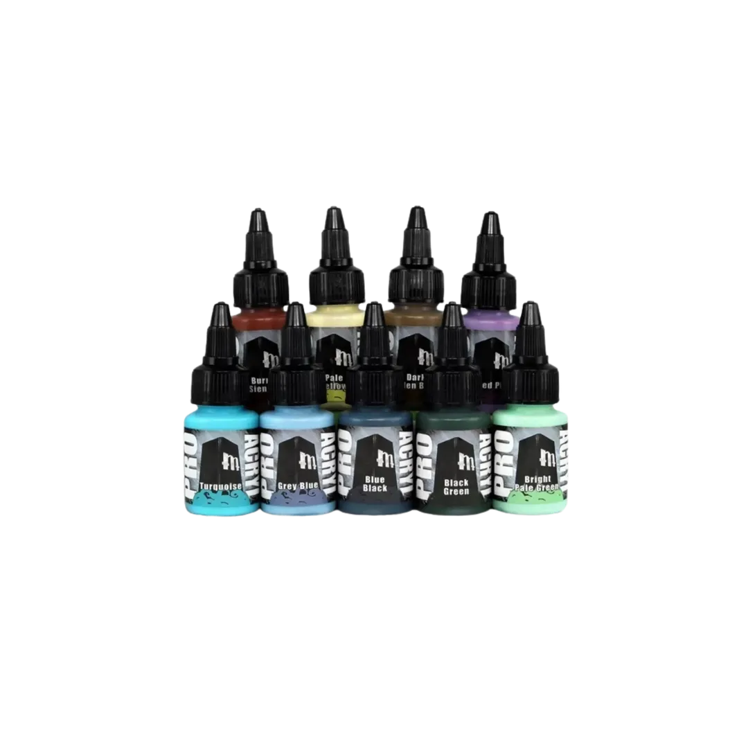 Pro Acryl Expansion Set #3 (9x22ml)-Monument Hobbies-Radaddel