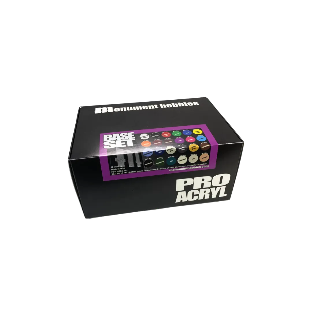 Pro Acryl Base Set 2.0 (24x22ml)-Monument Hobbies-Radaddel