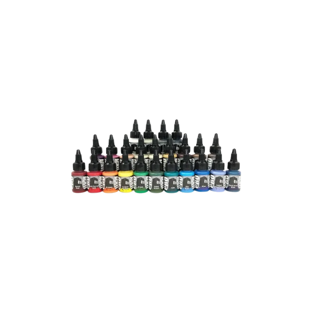 Pro Acryl Base Set 2.0 (24x22ml)-Monument Hobbies-Radaddel