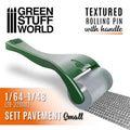 Strukturierte Walze Mit Griff - Kleine Pflastersteine-Greenstuff World-Radaddel