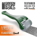 Strukturierte Walze Mit Griff - Kleine Steinfliesenboden-Greenstuff World-Radaddel