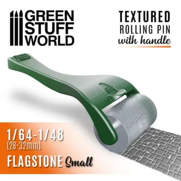 Strukturierte Walze Mit Griff - Kleine Steinfliesenboden-Greenstuff World-Radaddel