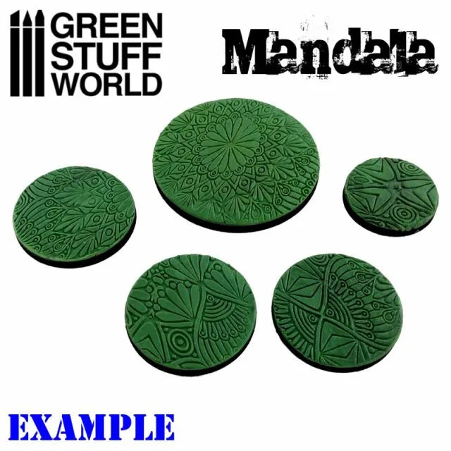Strukturwalze - Mandala-Greenstuff World-Radaddel