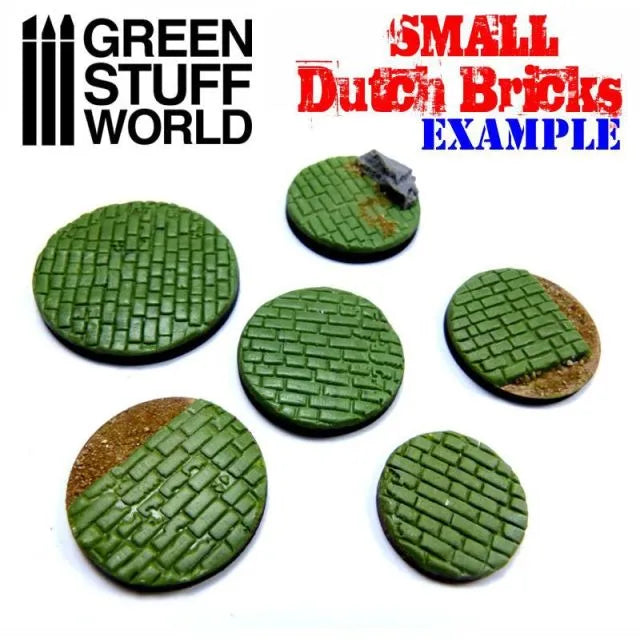 Strukturwalze - Kleine Holländische Ziegel-Greenstuff World-Radaddel
