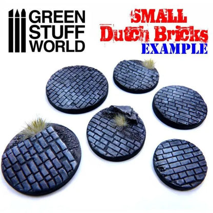 Strukturwalze - Kleine Holländische Ziegel-Greenstuff World-Radaddel