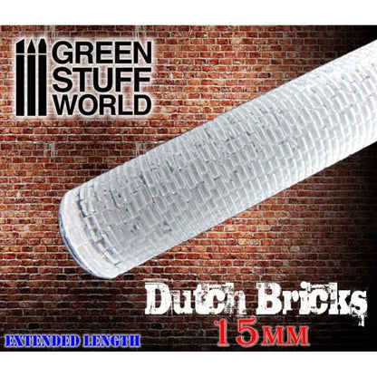 Strukturwalze - Holländische Ziegel 15mm-Greenstuff World-Radaddel