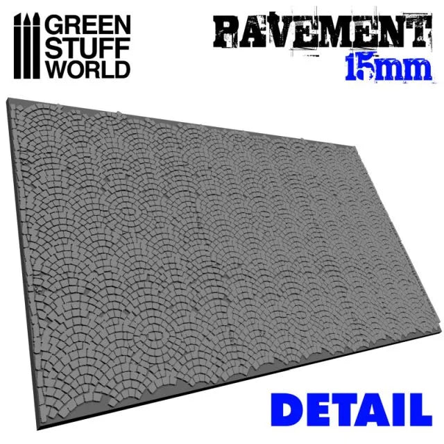 Strukturwalze - Pflaster 15mm-Greenstuff World-Radaddel