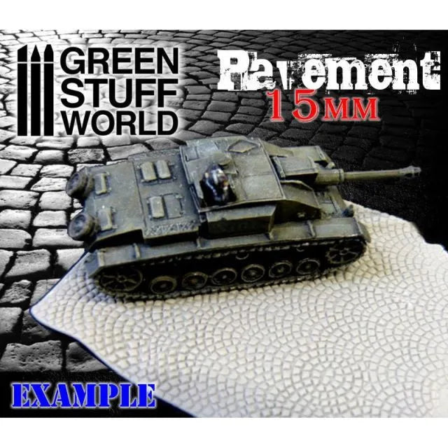 Strukturwalze - Pflaster 15mm-Greenstuff World-Radaddel