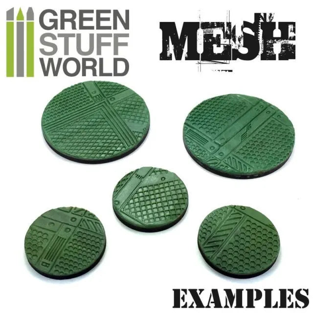 Strukturwalze - Gitter-Greenstuff World-Radaddel