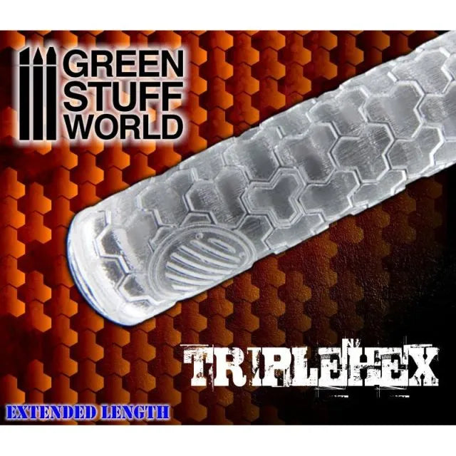 Strukturwalze - Triple-Sechsecke-Greenstuff World-Radaddel