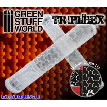 Strukturwalze - Triple-Sechsecke-Greenstuff World-Radaddel