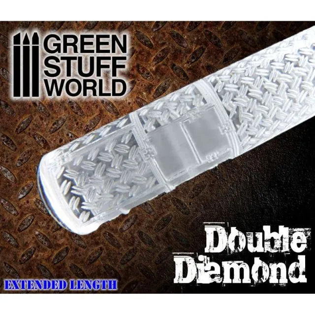Strukturwalze - Doppelter Diamant Textur-Greenstuff World-Radaddel