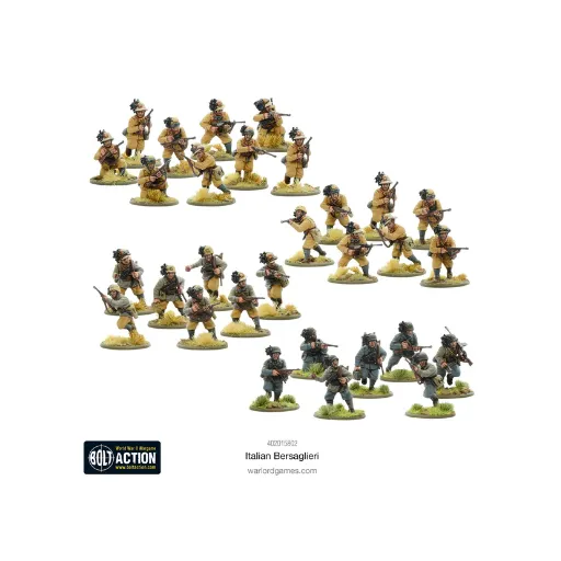 Italian Bersaglieri plastic boxed set-Warlord Games-Radaddel