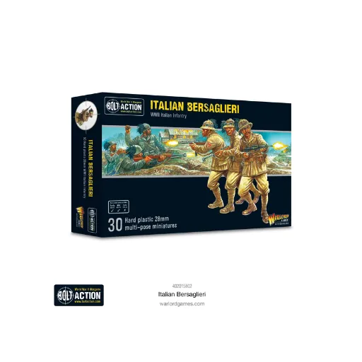Italian Bersaglieri plastic boxed set-Warlord Games-Radaddel