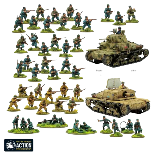 Italian Army & Blackshirts starter army-Warlord Games-Radaddel
