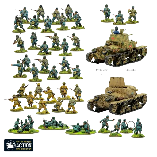 Italian Army & Blackshirts starter army-Warlord Games-Radaddel