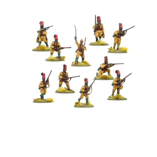 Italian Colonial Troops Infantry squad-Warlord Games-Radaddel