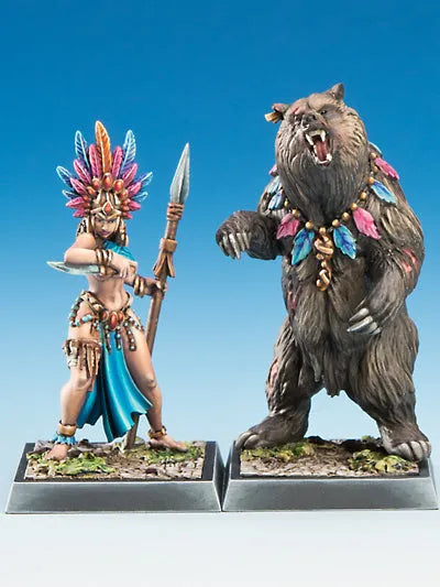 Cuitlachtli & Linn | Amazonen-Freebooter Miniatures-Radaddel