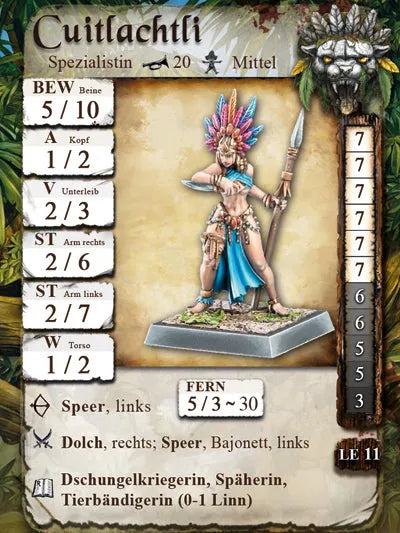 Cuitlachtli & Linn | Amazonen-Freebooter Miniatures-Radaddel