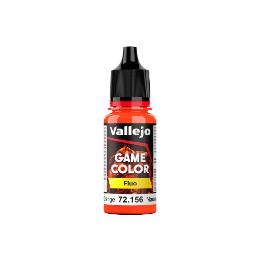 Vallejo Game Color 102 Fluorescent Orange-Vallejo-Radaddel