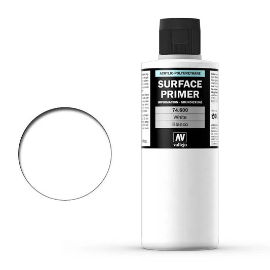 Vallejo Surface Primer White 200 ml 74600-Vallejo-Radaddel
