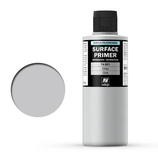 Vallejo Surface Primer Grey 200 ml 74601-Vallejo-Radaddel