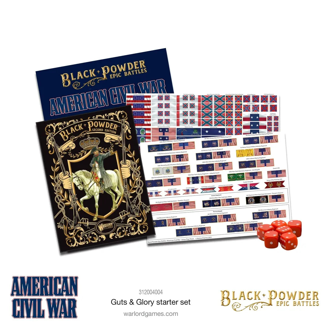 BP Epic Battles: Amercan Civil War Guts & Glory Starter Set (English)-Warlord Games-Radaddel