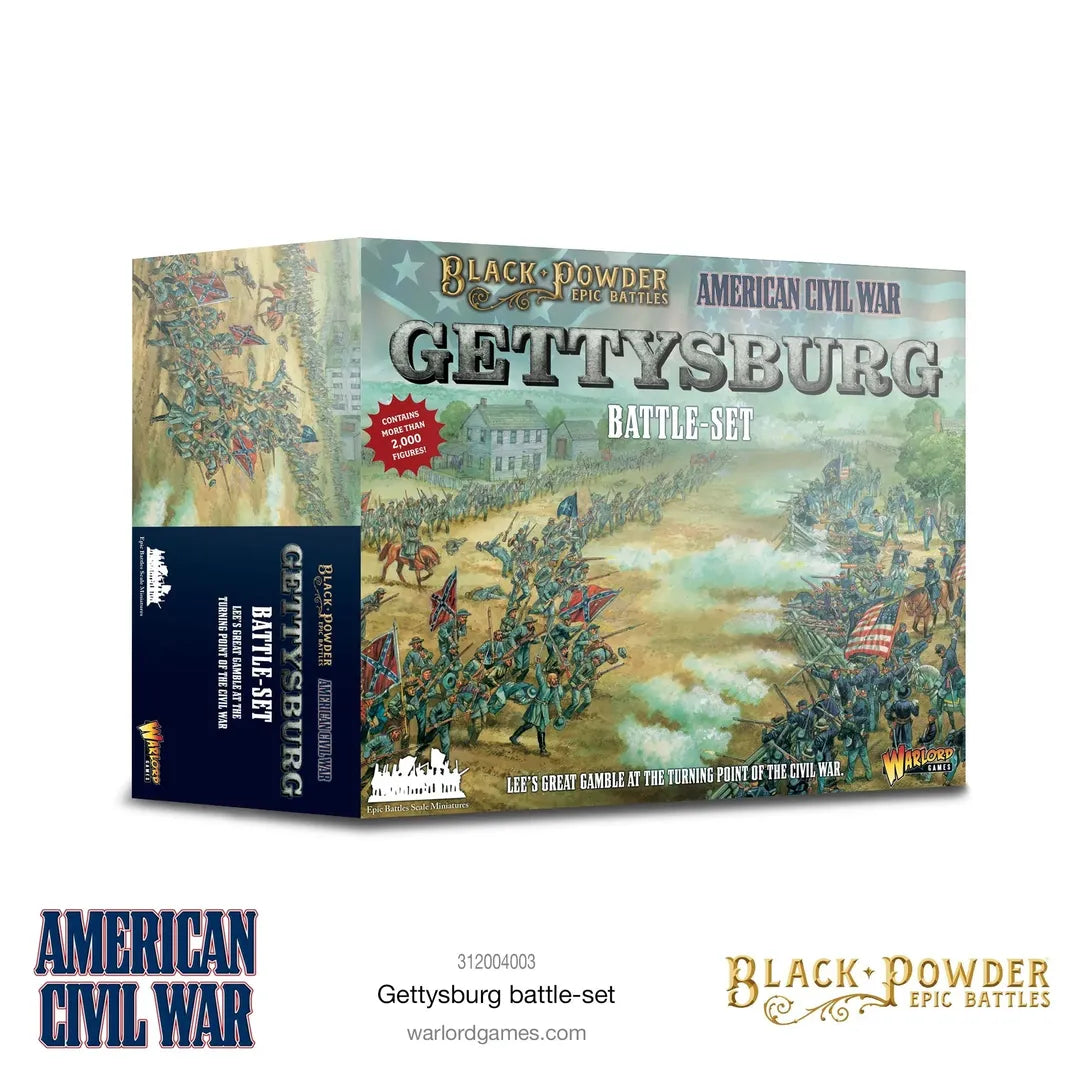 BP Epic Battles: Amercan Civil War Gettysburg Battle Set (Englisch)-Warlord Games-Radaddel