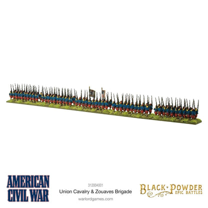 BP Epic Battles: Amercan Civil War Union Cavalry & Zouaves Brigade-Warlord Games-Radaddel
