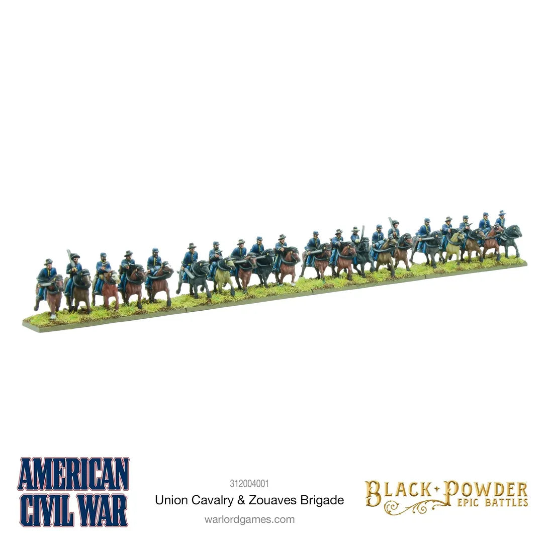 BP Epic Battles: Amercan Civil War Union Cavalry & Zouaves Brigade-Warlord Games-Radaddel