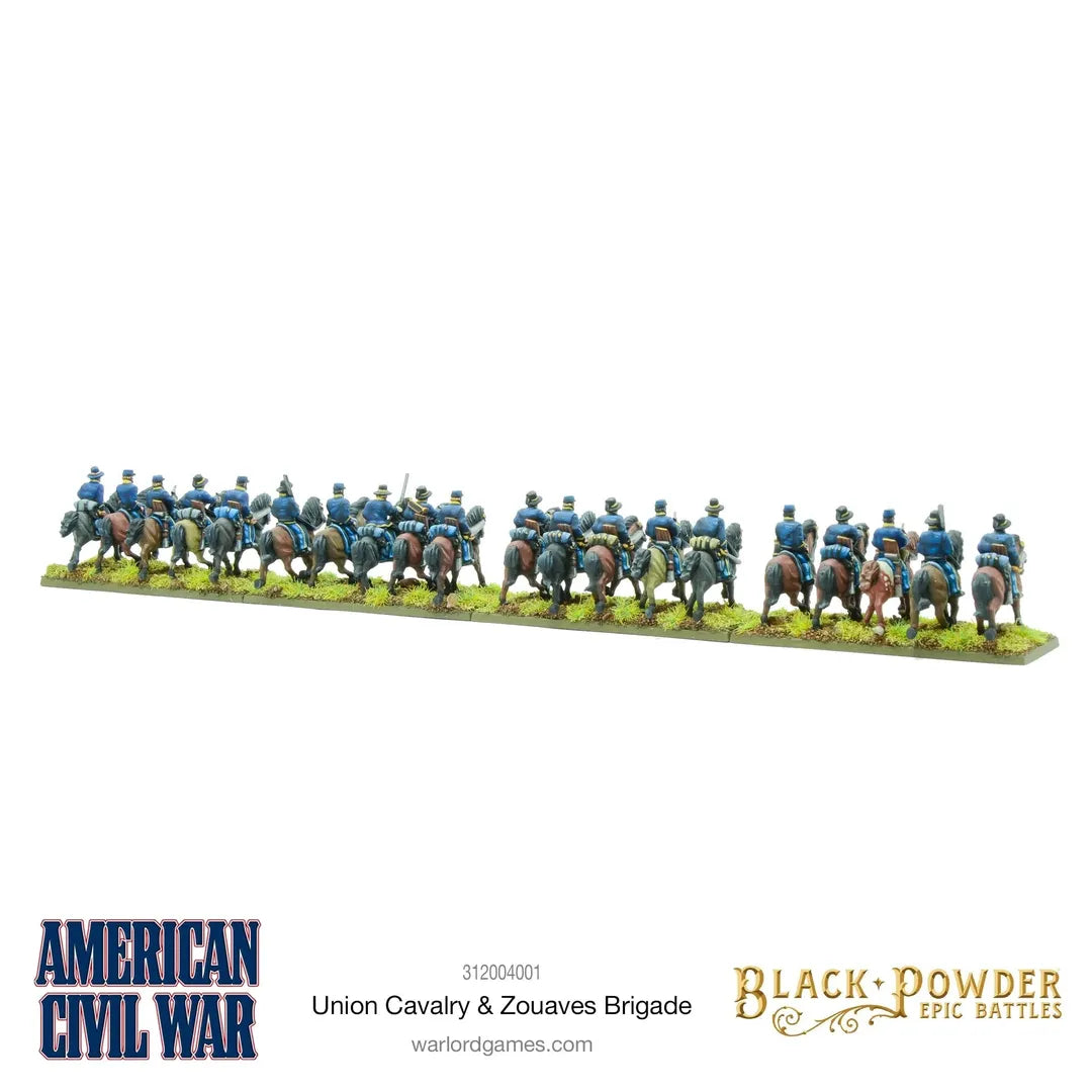 BP Epic Battles: Amercan Civil War Union Cavalry & Zouaves Brigade-Warlord Games-Radaddel